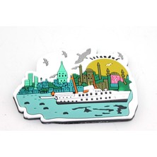 Derin Stok Istanbul Temalı Magnet