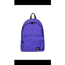 Derin Stok Spor Unisex Sırt Çantası Su Geçirmez Kumaş Mor