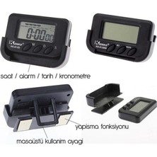 Derin Stok Dijital Mini Masa Araba Saati Kronometre