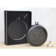 Derin Stok Kurt Motifli Hunili Matara Seti