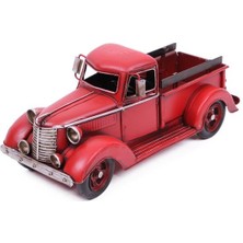 Derin Stok Dekoratif Metal Nostaljik Kamyon Masaüstü Ev Ofis Hediyelik