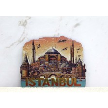 Derin Stok Silikon Istanbul Temalı Magnet
