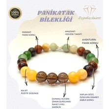 Panikatak Bileklik . Sertifikalı Orjinal Doğaltaş