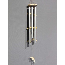 Derin Stok Boncuklu Metal Rüzgar Çanı