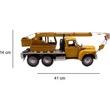 Derin Stok Dekoratif Metal Vinç