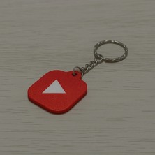 TriVox3D Nfc Özellikli Sosyal Medya ve Tüm Bigiler Için Özel Anahtarlık