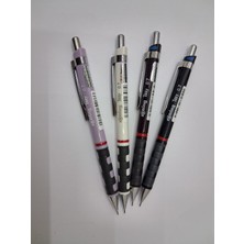 Rotring Tikky Mekanik 0,7mm 4 Lü ( Lila Beyaz Kahverengi Siyah)