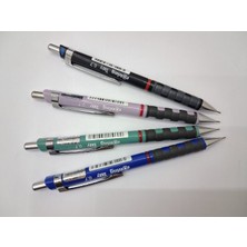 Rotring Tikky Mekanik 0,7mm 4 Lü (Siyah Lila Yeşil Mavi)