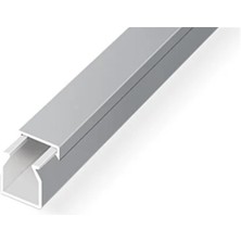 Lims Store Mutlusan Kablo Kanalı 12 X12 Metalik Gri Yapışkanlı 2mt (001 155 012012 20 56 )