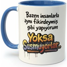 Sözlü Yazılı Premium Porselen Kupa Bardak