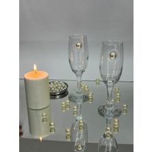 Lims Store Şampanya Kadehi̇ Klasi̇k Inci̇ Fi̇gürlü 2'li̇