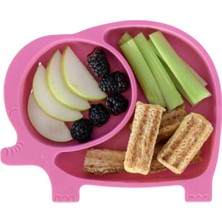 Özgürce Sevimli Fil Modeli Bölmeli Bebek ve Çocuk Yemek Tabakası