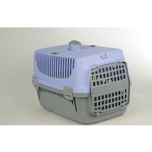 Özgürce Geniş ve Şık Pet Taşıma Kafesi - Mavi, Konforlu Seyahat Için Ideal