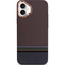 Piyasa Sepeti CARBONAIR MAGFORGE Elite Heritage Noir iPhone 17 MagSafe Karbon Kılıf