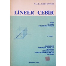 Kişisel Yayınlar Lineer Cebir... +5 Adet Eğitim Kitabı