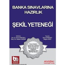 Akademi Consulting Training Banka Sınavlarına Hazırlık - Şekil Yeteneği... +3 Adet Eğitim Kitabı