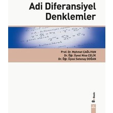 Dora Yayıncılık Adi Diferansiyel Denklemler... +7 Adet Bilim Kitabı