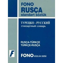 Fono Yayınları Rusça Standart Sözlük... +3 Adet Başvuru Kitabı