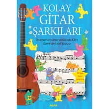 Alfa Yayınları Kolay Gitar Şarkıları... +6 Adet Eğitim Kitabı