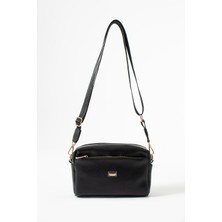 Sanmorris Kadın 3 Gözlü Suni Deri Geniş Askılı Çapraz Çanta 1441