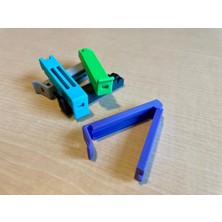 TriVox3D Gıda Torbası Klipsi Poşet Ambalaj Ağzı Kapatıcı 3 Adet (Tüm Renkler Mevcuttur)