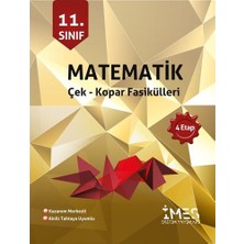 İmes Eğitim Yayınları 11. Sınıf Matematik Çek - Kopar Fasikülleri 4... +6 Adet Eğitim Kitabı