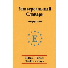 Rusça - Türkçe / Türkçe - Rusça Üniversal Söz... +3 Adet Başvuru Kitabı