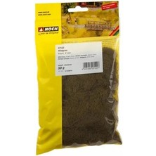 Noch 7122 Statik Çayır Dokusu, Kahverengi, 9mm. 50 Gram, Diorama Malzemesi