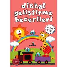 Beyaz Panda Yayınları Dikkat Geliştirme Becerileri... +8 Adet Eğitim Kitabı