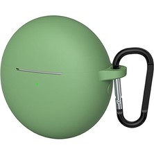 Nanospace Huawei Freebuds 7i Ile Uyumlu Silikon Kancalı Kulaklık Kılıf