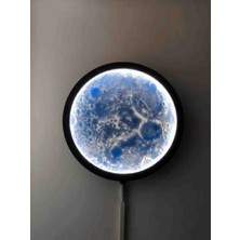 Kamer LED Işıklı Ay Tablosu