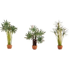 Noch 14024 Palmiye Çiçekleri, 3 Adet, Diorama Malzemesi