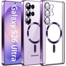 Coolacs Samsung Galaxy S26 Ultra Uyumlu Kılıf Kamera Lens Koruyuculu Magsafe Özellikli Telefon Kılıfı Kapak