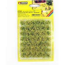 Noch 7043 Çiçeklenen Çayır Öbekleri, Sarı Flok, Mini Set Xl, 42 Adet, 9 mm Diorama Malzemesi