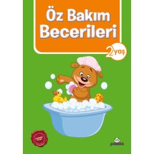 Beyaz Panda Yayınları 2 Yaş Öz Bakım Becerileri... +8 Adet Eğitim Kitabı