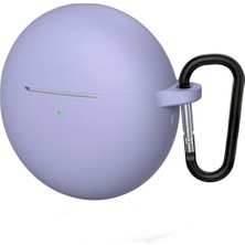 Nanospace Huawei Freebuds 7i Ile Uyumlu Silikon Kancalı Kulaklık Kılıf