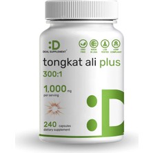Deal Supplement Tongkat Alı - Horny Goat Epimedıum 1100MG Per Serving 240 Capsules