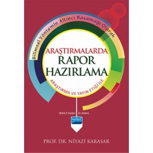 Nobel Akademik Yayıncılık Araştırmalarda Rapor Hazırlama... +8 Adet Eğitim Kitabı