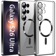 Coolacs Samsung Galaxy S26 Ultra Uyumlu Kılıf Kamera Lens Koruyuculu Magsafe Özellikli Telefon Kılıfı Kapak