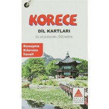 Delta Kültür Yayınevi Korece Dil Kartları... +1 Adet Eğitim Kitabı