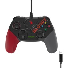 AK-SA-STR A4 Tech Bloody GP30 USB Pc Switch Android Ps3 Sports Red Kırmızı Gamepad