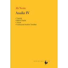 Nesin Matematik Köyü Analiz 4... +9 Adet Eğitim Kitabı