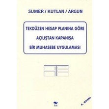 Alfa Yayınları Tekdüzen Hesap Planına Göre Açılıştan Kapanış... +1 Adet Ekonomi Kitabı