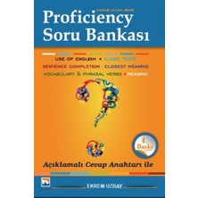 Nisan Kitabevi Proficiency Hazırlık Atlama Sınavı Soru Bankası +1 Eğitim Kitabı Kolektif Yazar