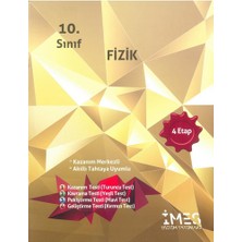 İmes Eğitim Yayınları 10.sınıf 4 Etap Fizik Soru Bankası... +6 Adet Eğitim Kitabı