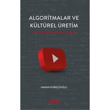Alfa Yayınları Algoritmalar ve  Kültürel Üretim... +17 Adet Bilim Kitabı