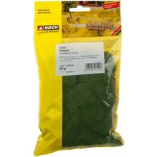 Noch 7120 Statik Çayır Dokusu, Koyu Yeşil, 9mm. 50 Gram, Diorama Malzemesi