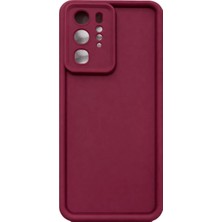 Fenza Huawei P40 Pro Uyumlu Kamera Çıkıntılı Mat Silikon Telefon Kılıfı