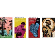 Türkiye İş Bankası Kültür Yayınları Jack London Ademden Önce +3 Adet Kitap Set