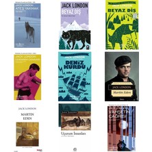 Türkiye İş Bankası Kültür Yayınları Jack London Ateş Yakmak +8 Adet Kitap Set